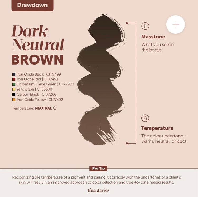Tina Davies FADE- Dark Neutral Brown