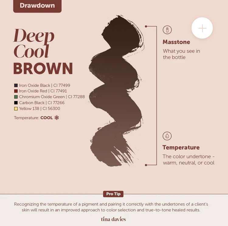 Tina Davies FADE - Cool Deep Brown
