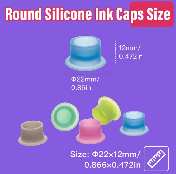 Large silicone cups