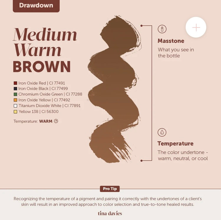 Tina Davies FADE- Medium Warm Brown
