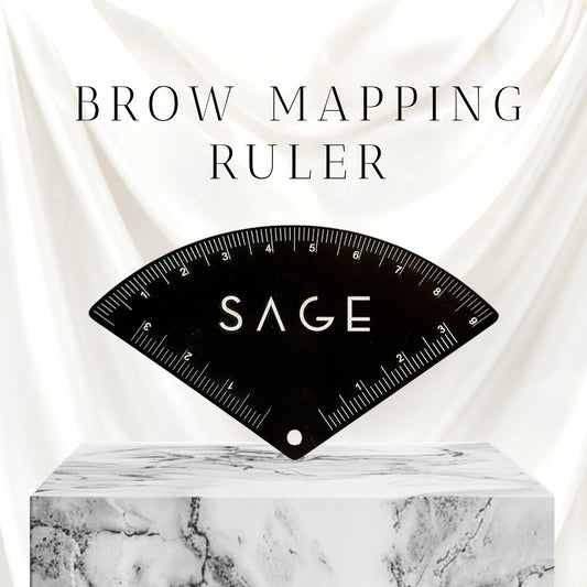 Brow Mapping Ruler