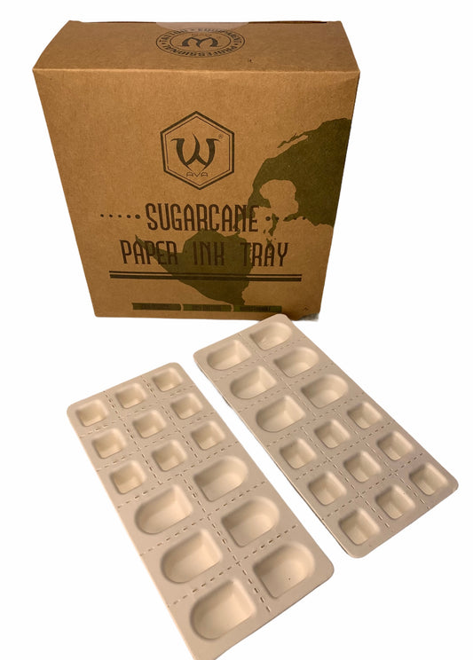 15 Cup Sugarcane Paper Ink Tray