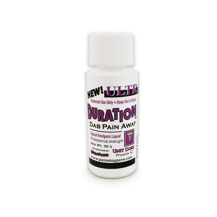 Ultra Duration Topical Analgesic Numbing Gel Liquid Tattoo Microblading Anesthetic Pain relief 1oz