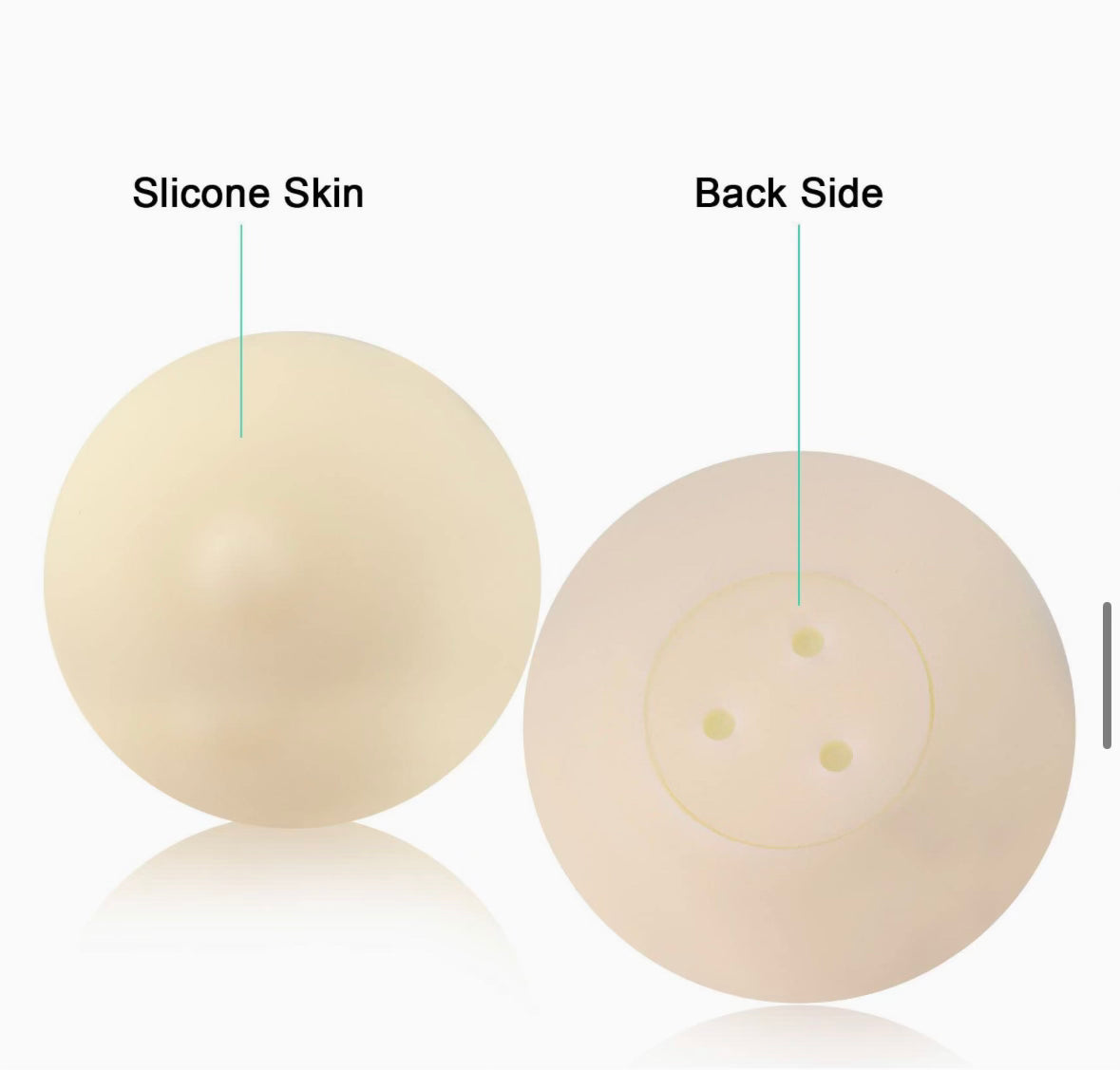 1pc 3D Areola Practice Skin