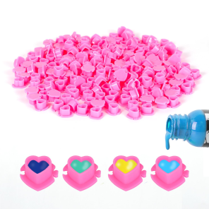 Heart shaped ink cups