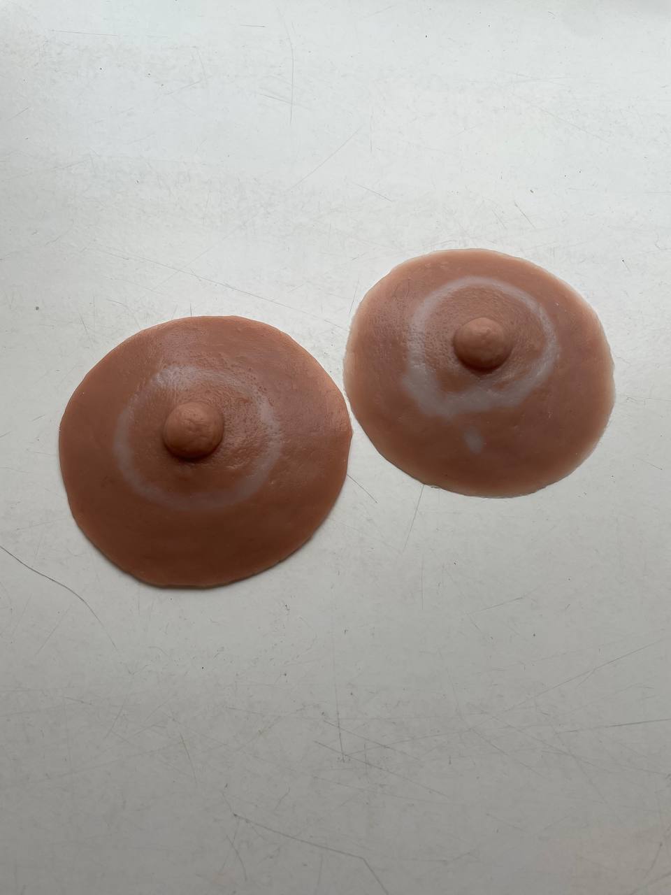 Areola Practice Skin w/White Contour