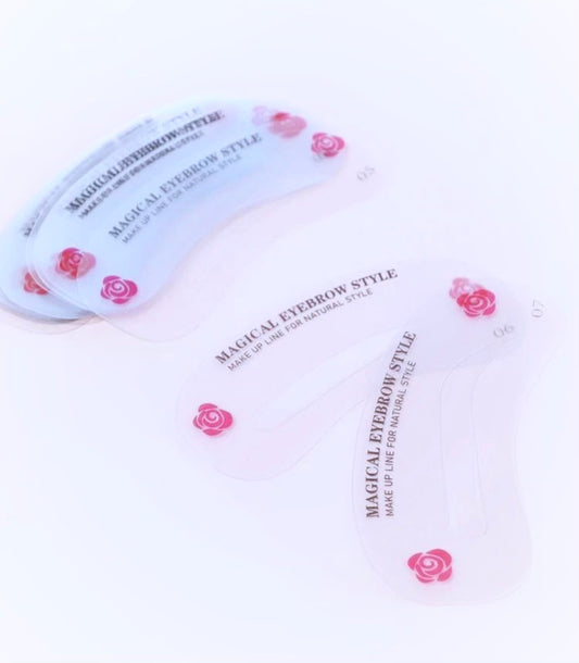 24pcs Eyebrow Stencil