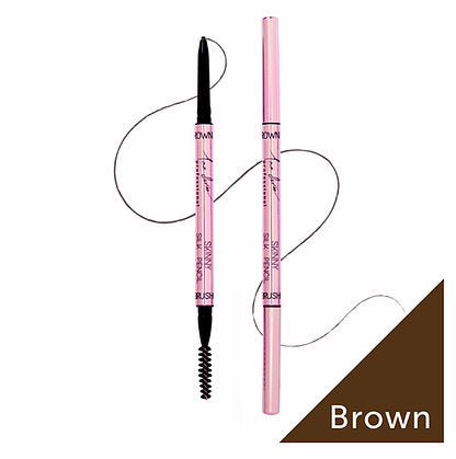 Skinny Silk Pencil - Pack of 3 - Brown