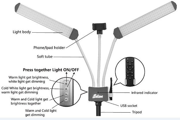 Dual LED Light