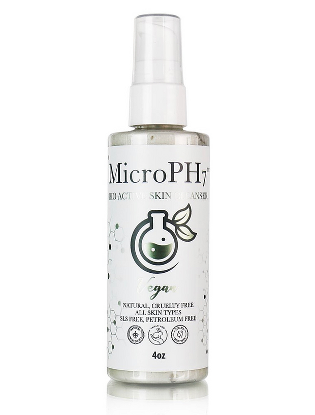 (4oz) MicroPH7 Bio-Active all purpose skin cleanser.